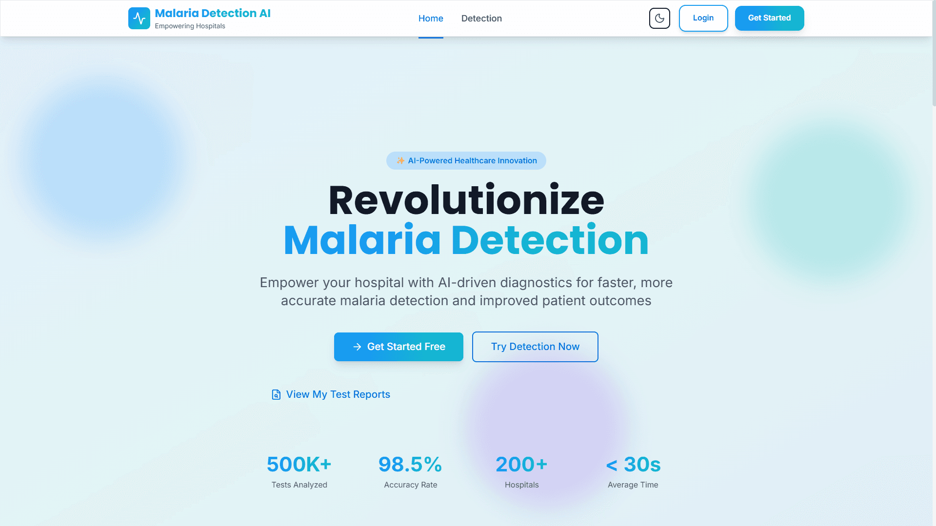 Malaria Detection System